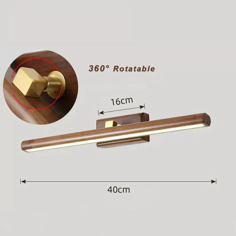 Applique Murale Lampe en Bois Naturel LumiMystic - Design Élégant pour une Ambiance Chaleureuse