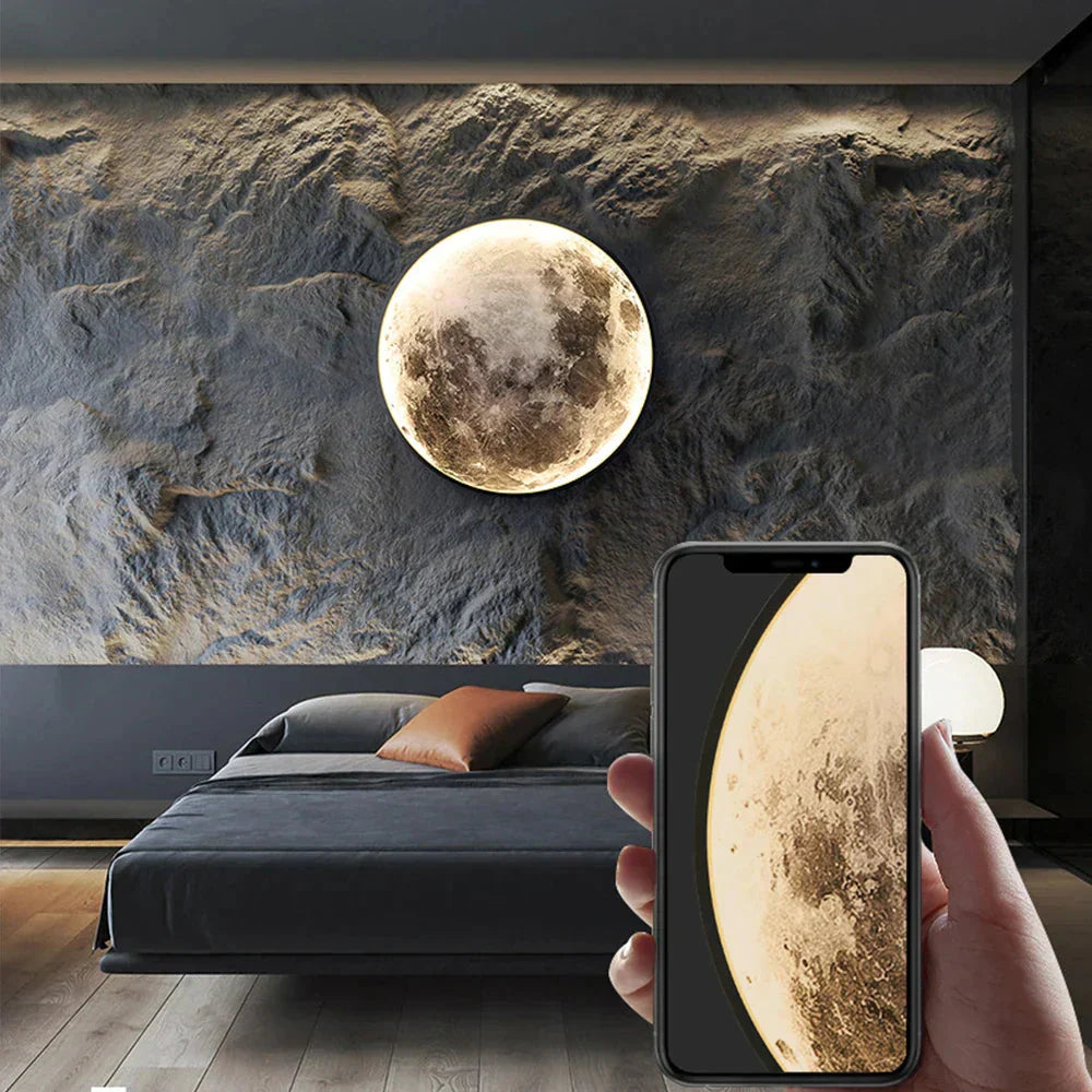 Lampe Murale LED en Forme de Lune - Design Moderne et Apaisant dog travel bottle
