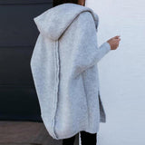 Lysiane | Cardigan à manches longues avec capuche