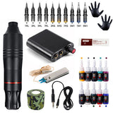 Kit macchina tatuaggio - Accessori completi