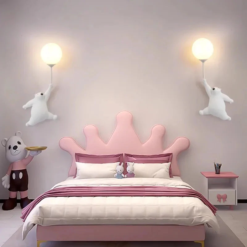 Lampe Murale Cartoon MagicToon - Ambiance Ludique pour Enfants dog travel bottle