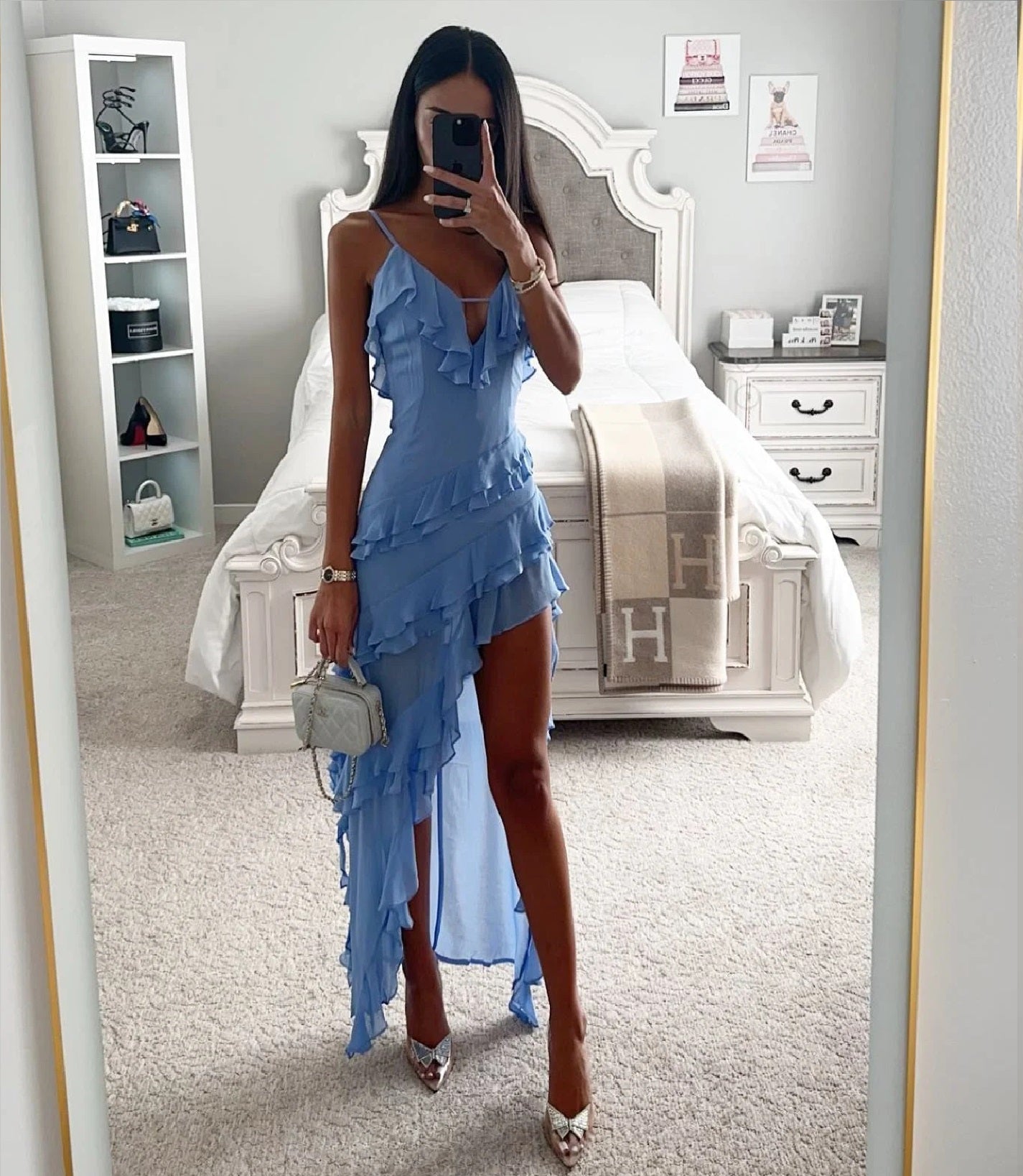 Robe Marjorie Confortable Unie S en tissu doux pour une élégance intemporelle