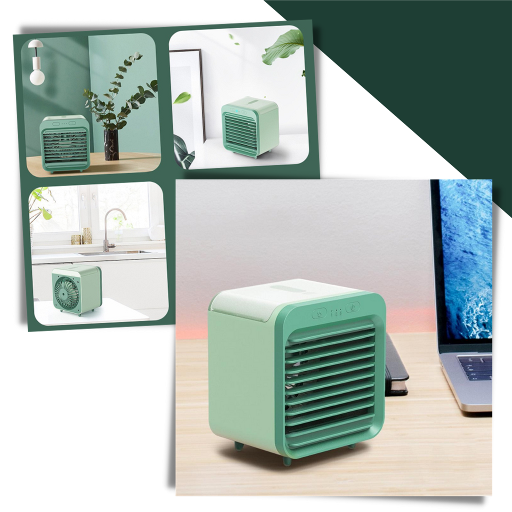 Mini Climatiseur Rechargeable à Eau - Rafraîchissement d'Air Efficace travel