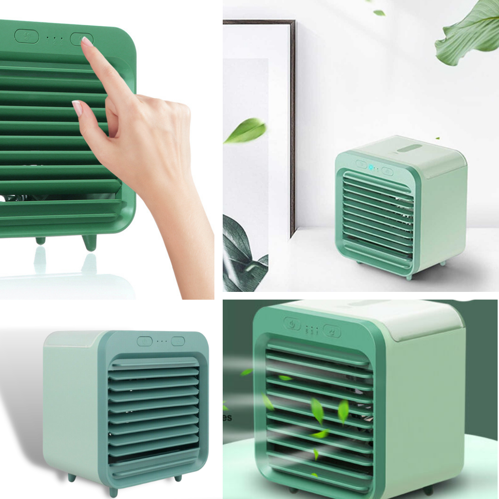 Mini Climatiseur Rechargeable à Eau - Rafraîchissement d'Air Portable travel