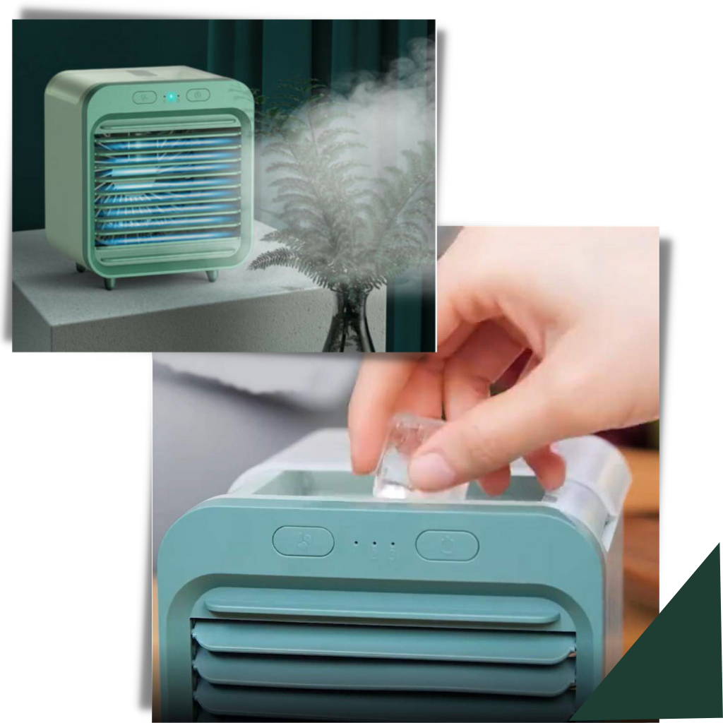 Mini Climatiseur Rechargeable à Eau - Rafraîchissement d'Air Portable travel