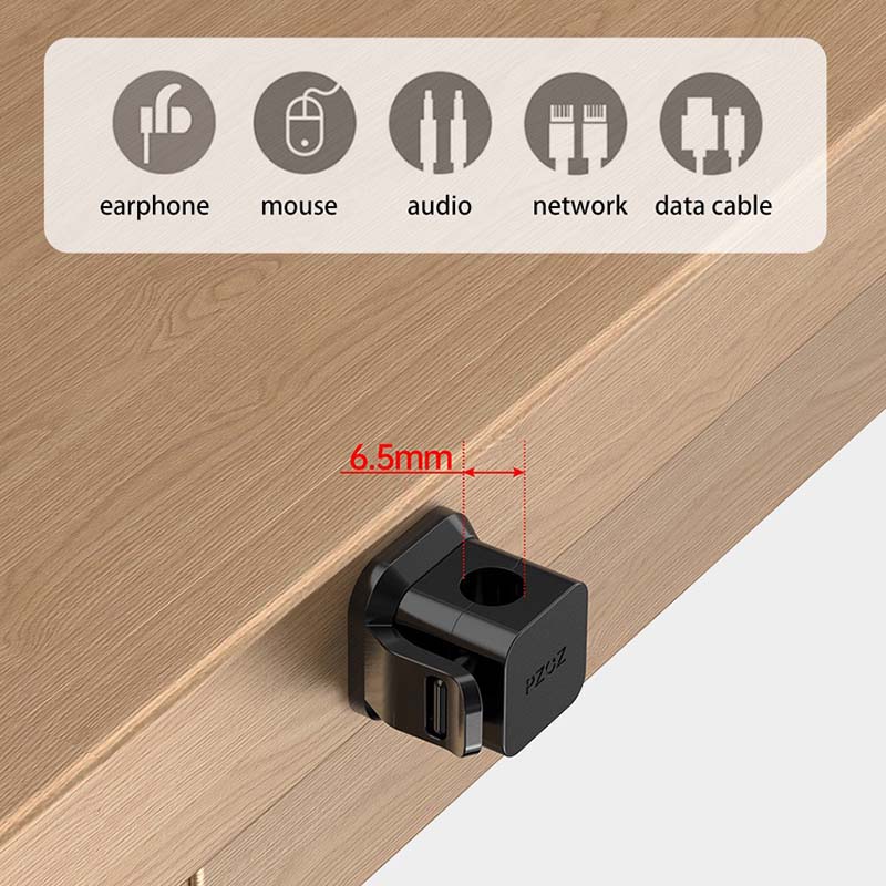 Fixations Autocollantes Mini Clips de Câble travel bottle leak-proof design o