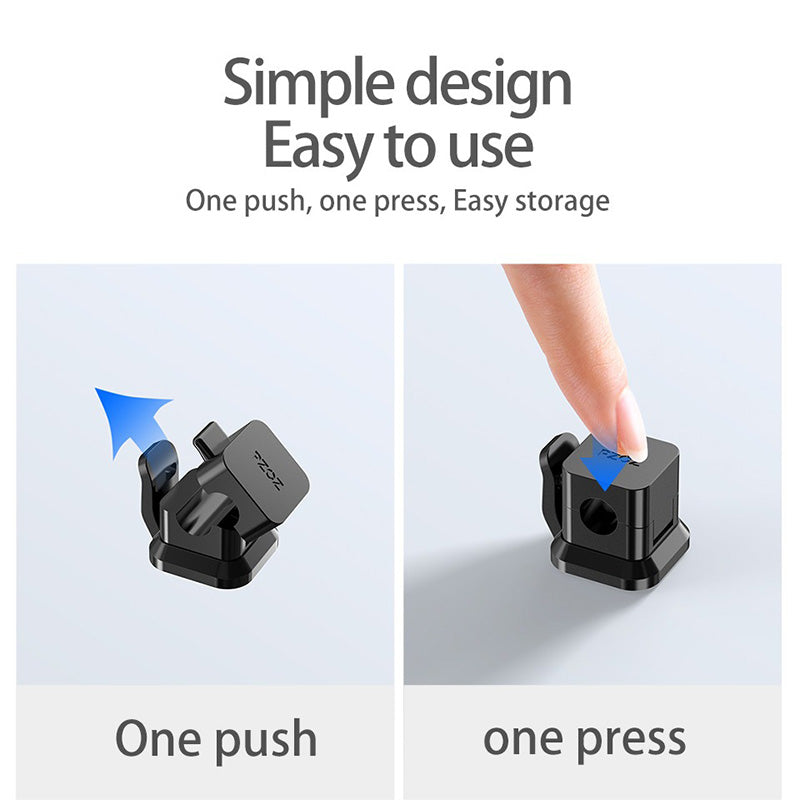 Matériaux Écologiques pour Mini Clips de Câble desig