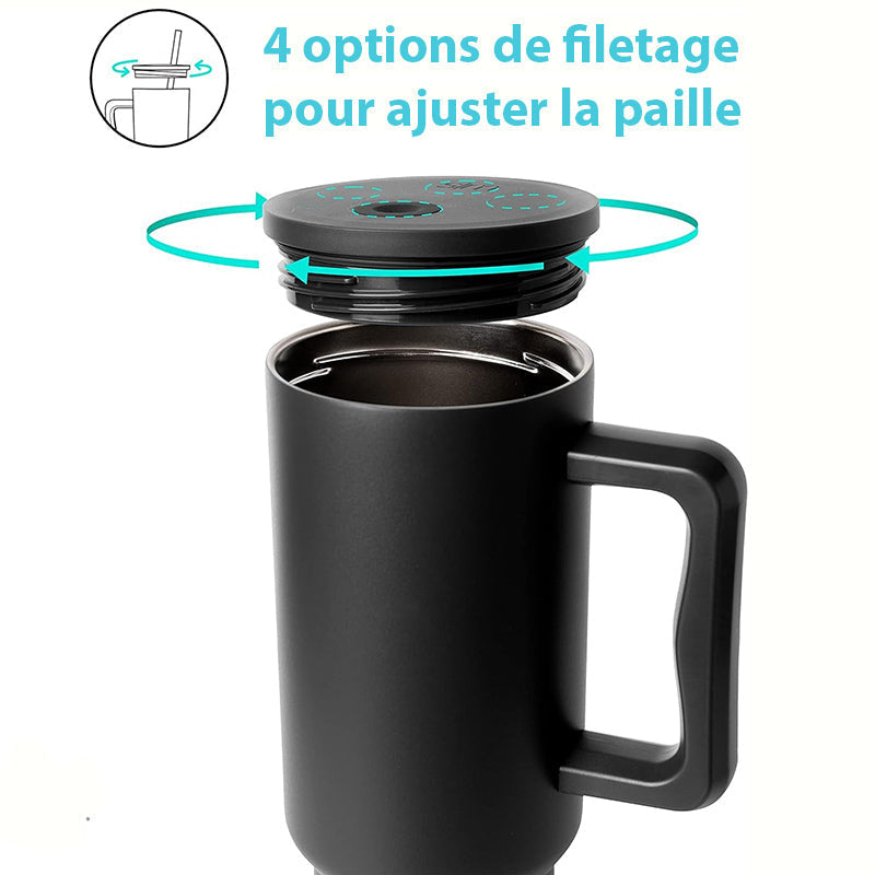 Sans BPA pour une hydratation saine design on-the-go