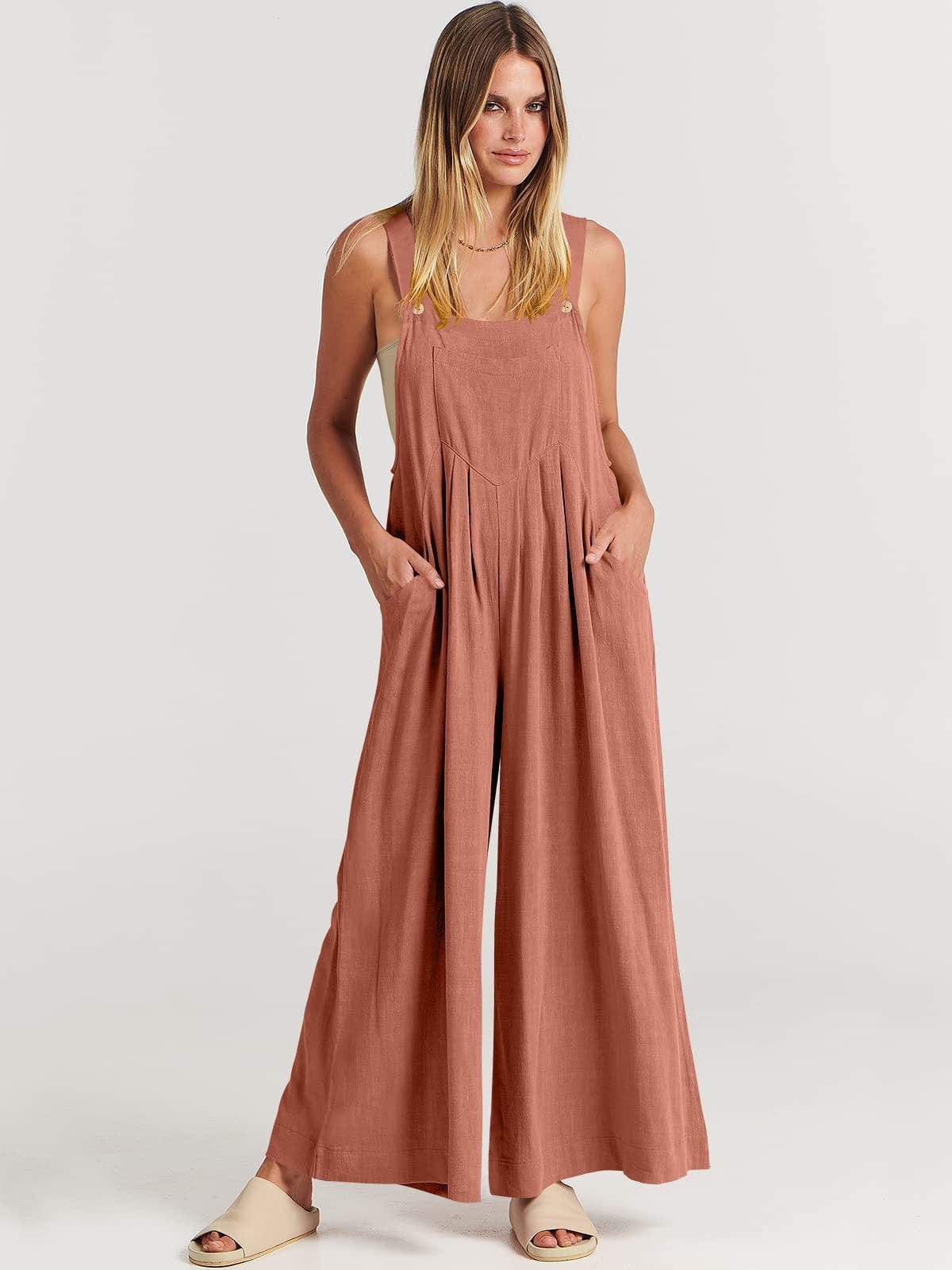 Combinaison polyvalente Nathalie Cuivre pour femmes modernes | Look chic et silhouette flatteuse