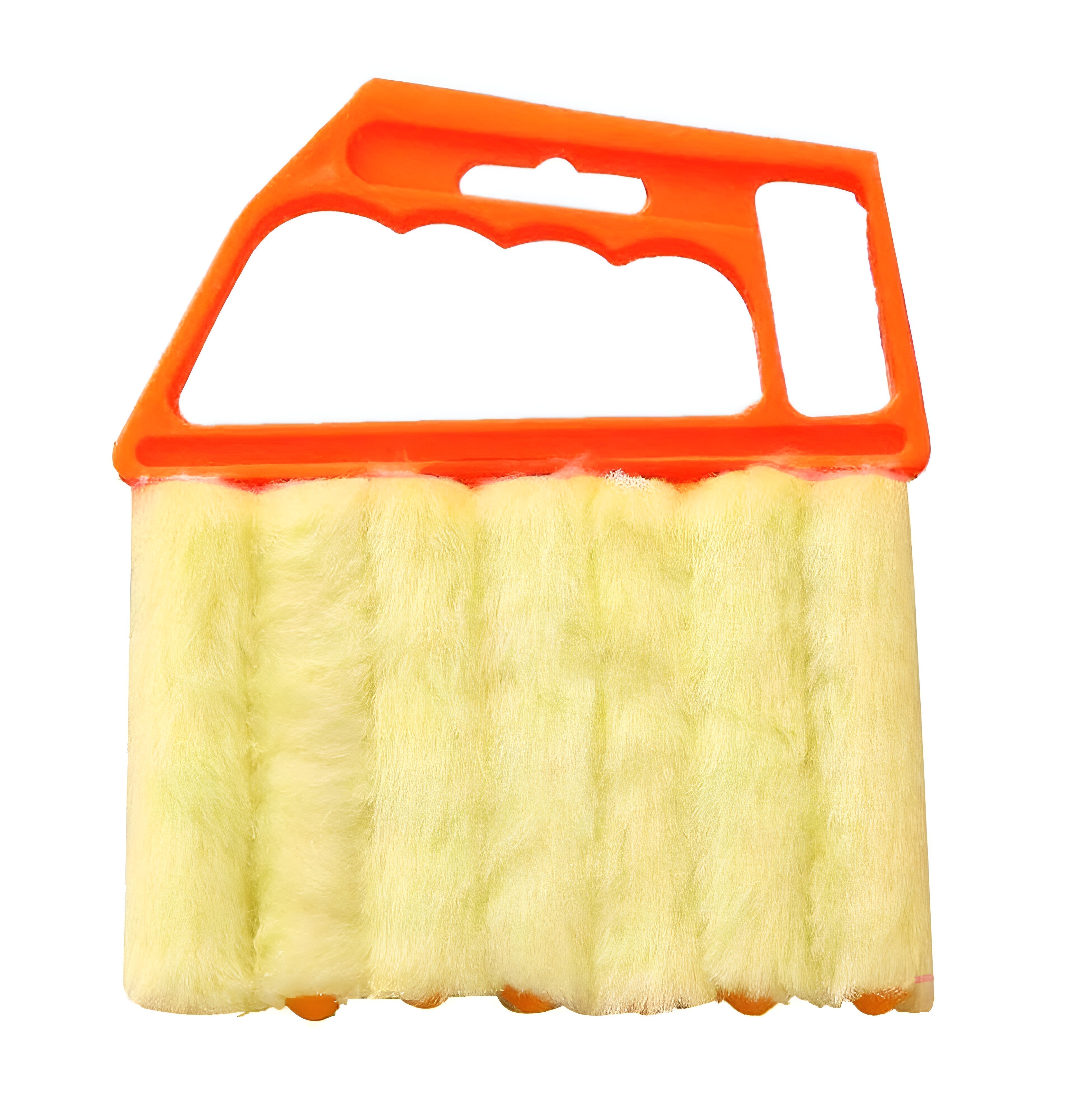 Nettoyeur de poussière en microfibre lavable pour fenêtres - Design confort et tendance en orange