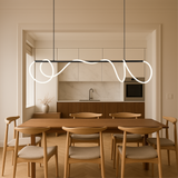 Suspension linéaire pour table de cuisine