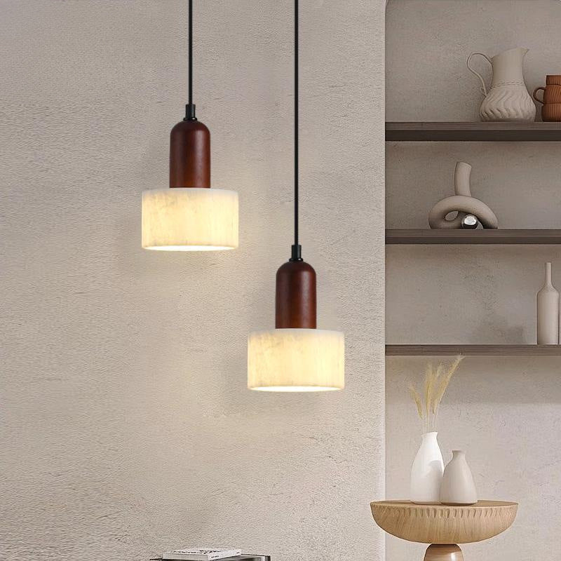 Lampe pendante en marbre Alab