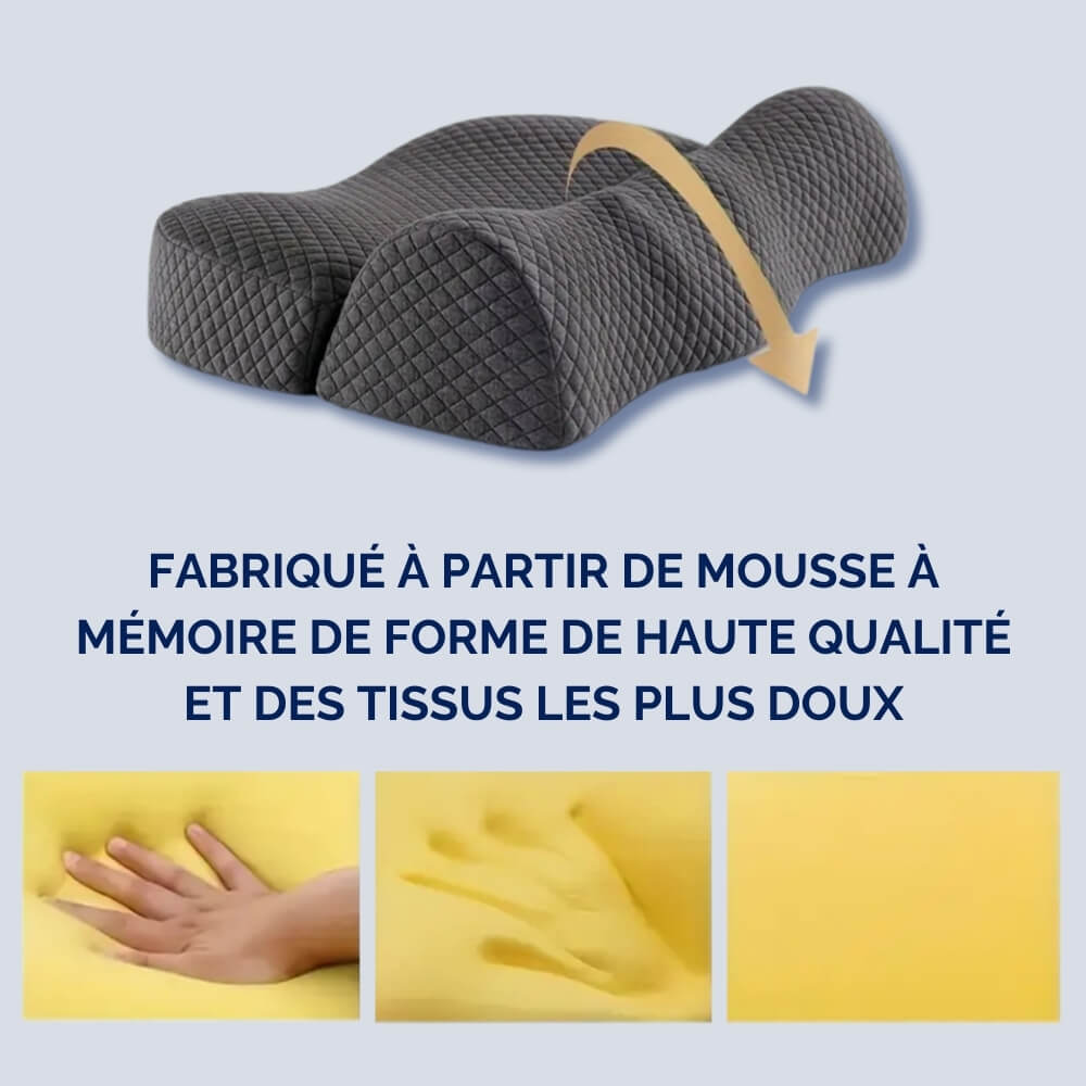 OreillerCalme • Évasion Relaxante en mousse mémoire pour un sommeil réparateur do