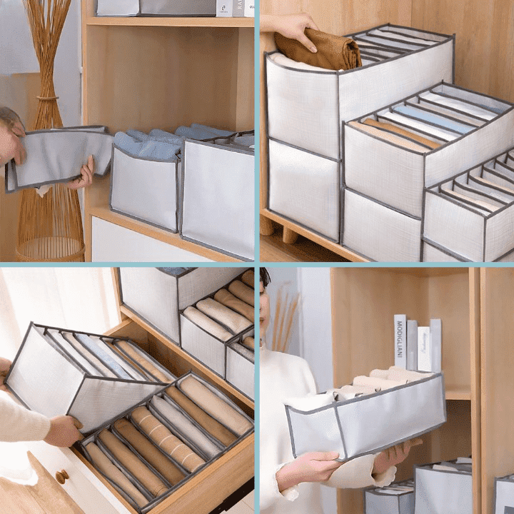 Organisateur De Vêtements: Gain de Temps avec un Rangement Pratique et Efficace d
