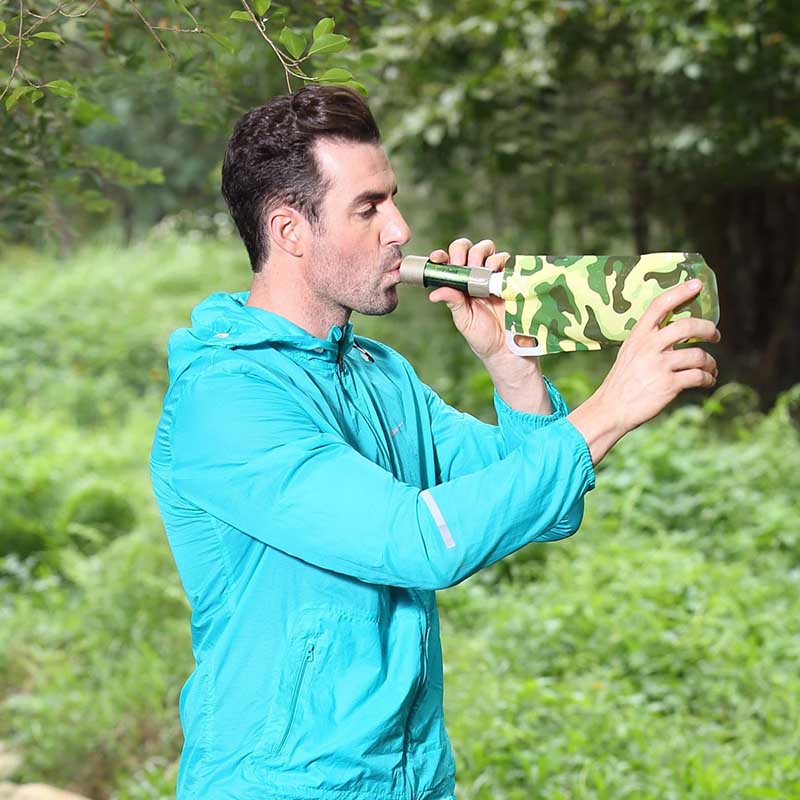 Paille Filtration Eau - Idéal pour Survie en Plein Air