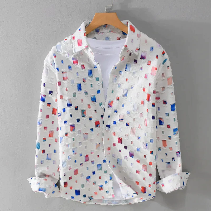 Chemise en denim tendance Mélange avec confort durable et style avant-gardiste do