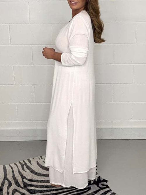 Ensemble d'été deux pièces Pauline pour les journées chaudes avec tissu léger et élégance intemporelle