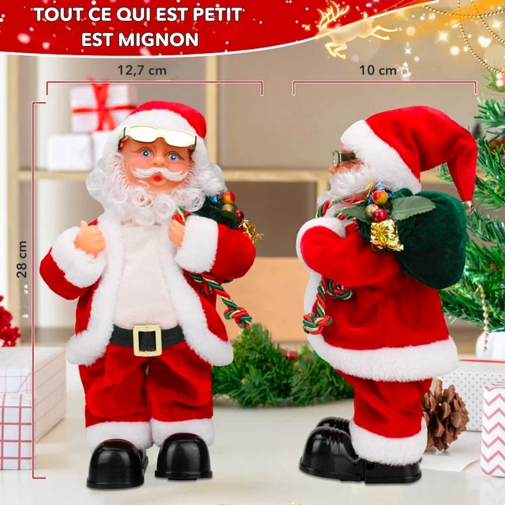 Père Noël Animateur Idéal pour Cadeau Original et Décoration de Noël travel b