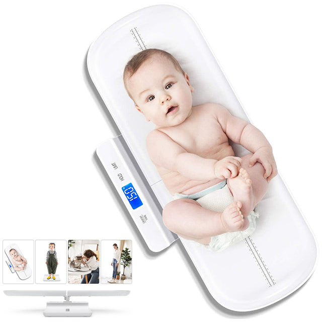 Balance Multifonctionnelle avec Plateau Amovible - Outil Parental pour Suivi Croissance Bébé