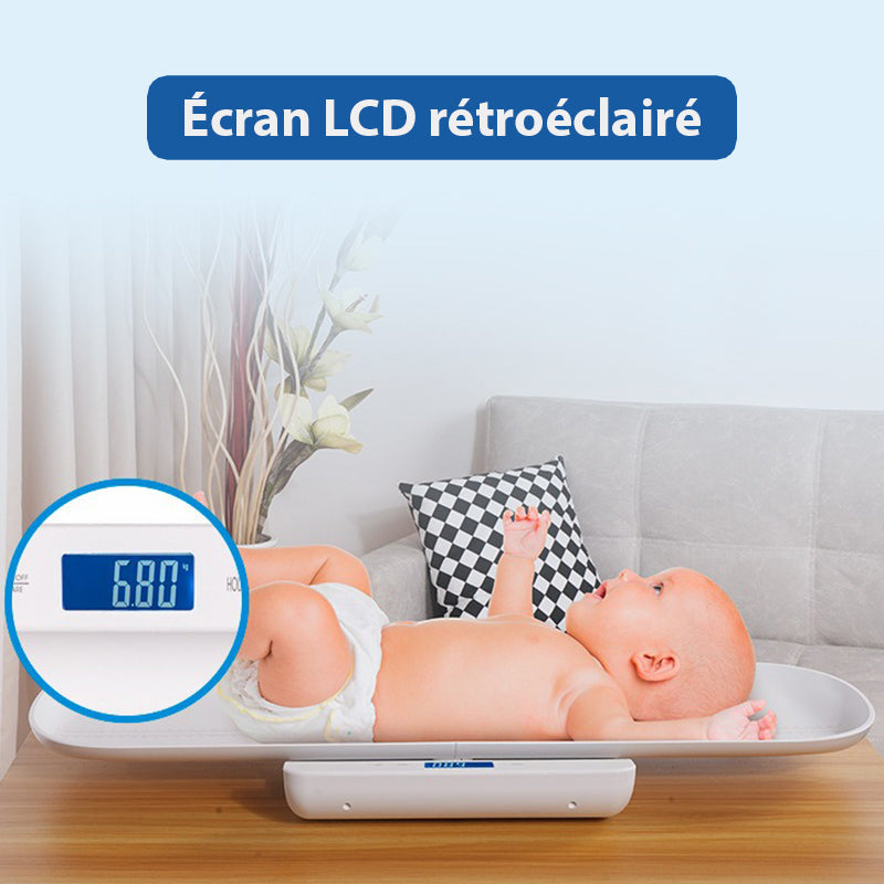 Plateau Amovible pour Faciliter l'Utilisation - Balance Multifonctionnelle Pèse-Bébé