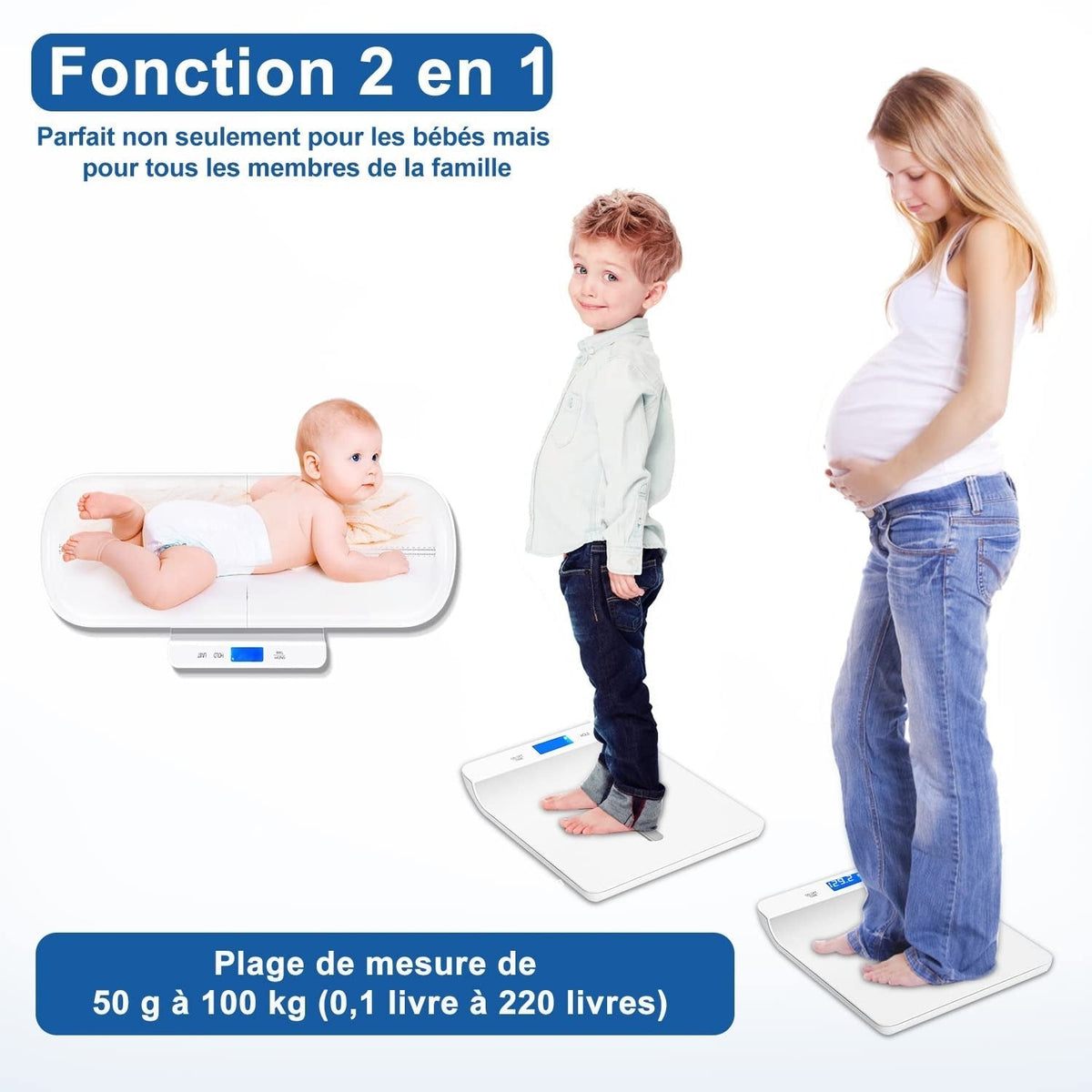 Outil Parental Essentiel pour le Suivi du Développement de Bébé - Balance Multifonctionnelle