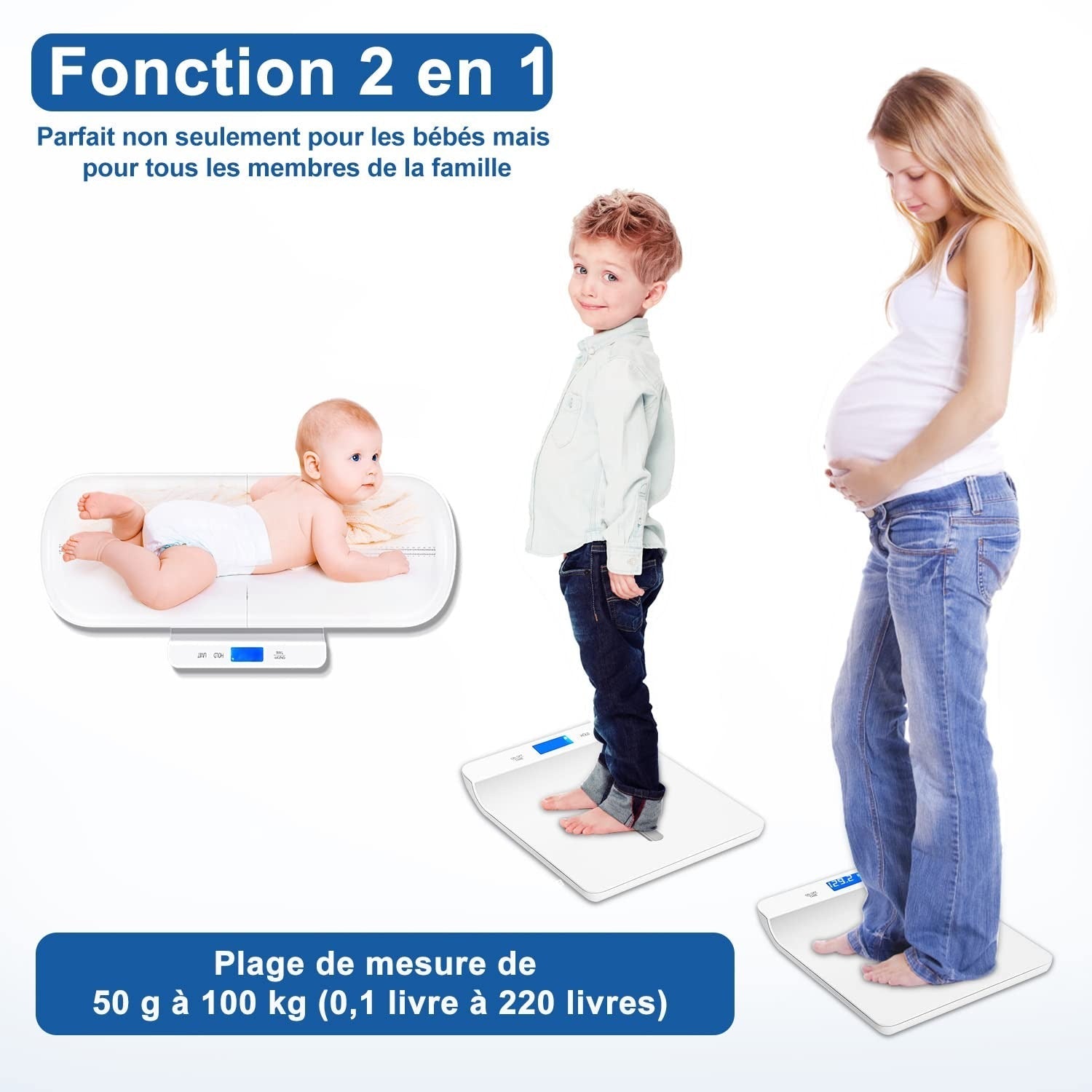 Outil Parental Essentiel pour le Suivi du Développement de Bébé - Balance Multifonctionnelle