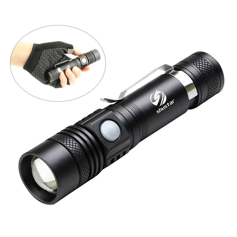 Lampe torche puissante compacte avec modes d'éclairage variés l