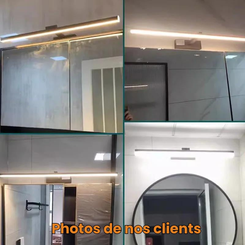 Applique murale LED pour salle de bain - Nolanda luminaire design travel bott