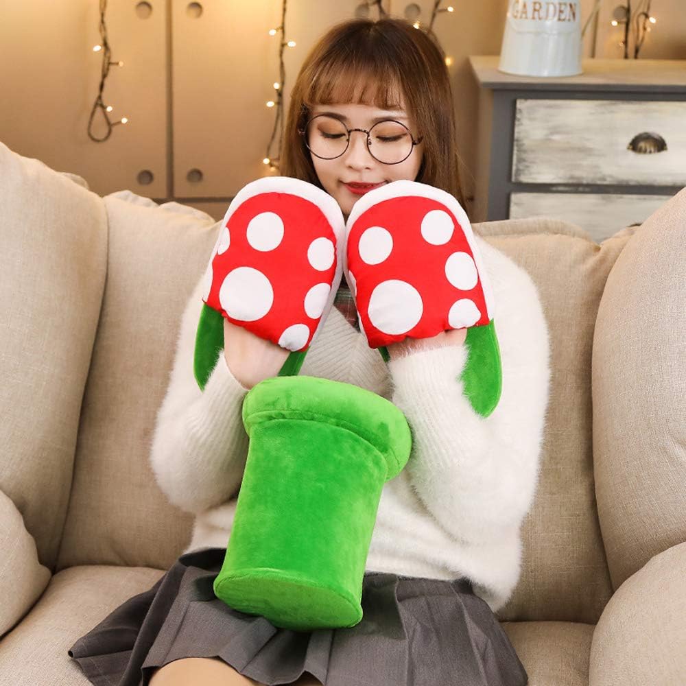 Chaussons Confortables PiranhaPlants pour Chaleur Hiver | Offre Spéciale Pantoufles Design