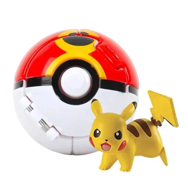Figurine Pokemon Pop Action Pikachu - Collection Pokemon pour les fans de Pikachu