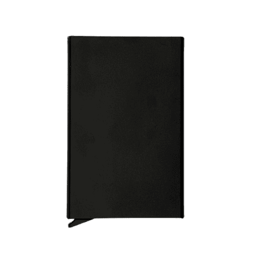 Porte-Cartes Intelligent Noir - Accessoire Minimaliste pour une Organisation Pratique