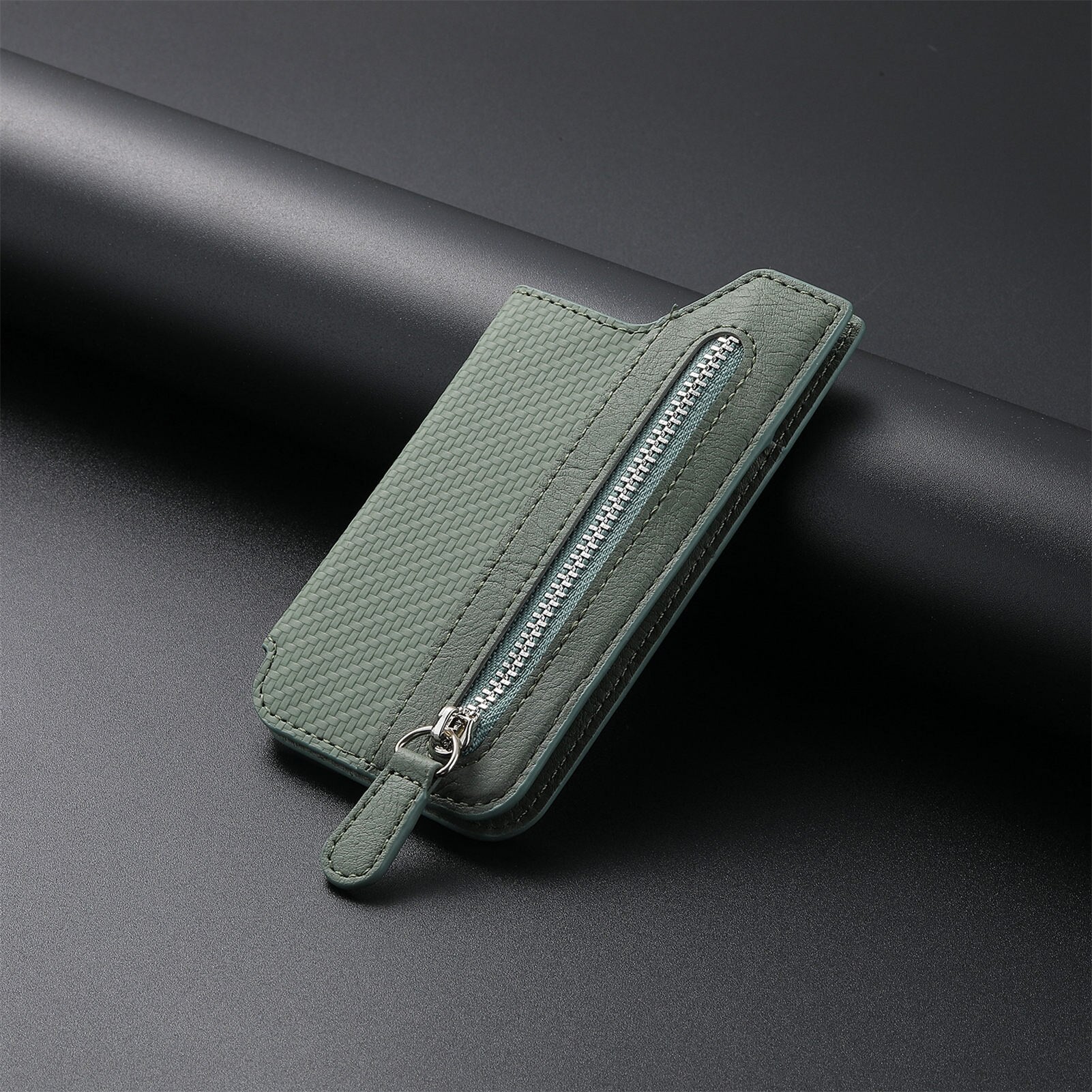 Portefeuille Slick'N'Go vert sophistiqué - Idéal pour sécurité cartes dog travel