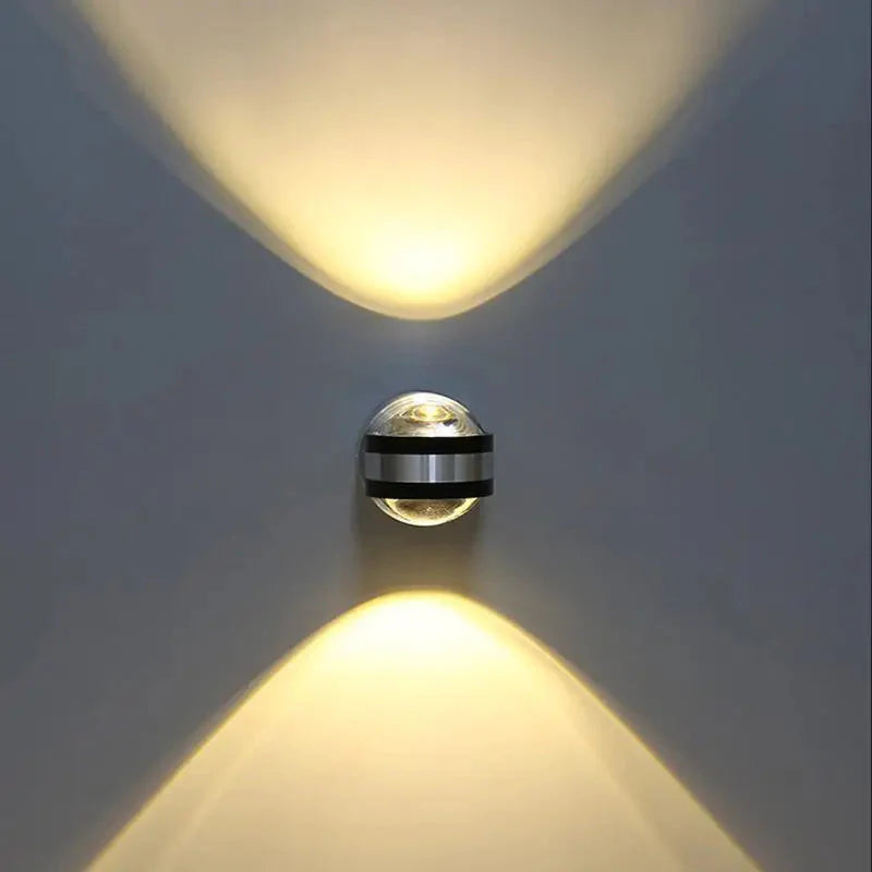 Applique Murale LED en Cristal - Éclairage Intérieur Moderne et Économique tr
