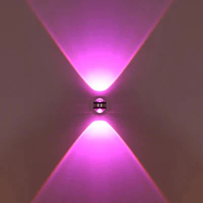 Applique Murale LED en Cristal - Lumière Rose Douce et Romantique travel bott