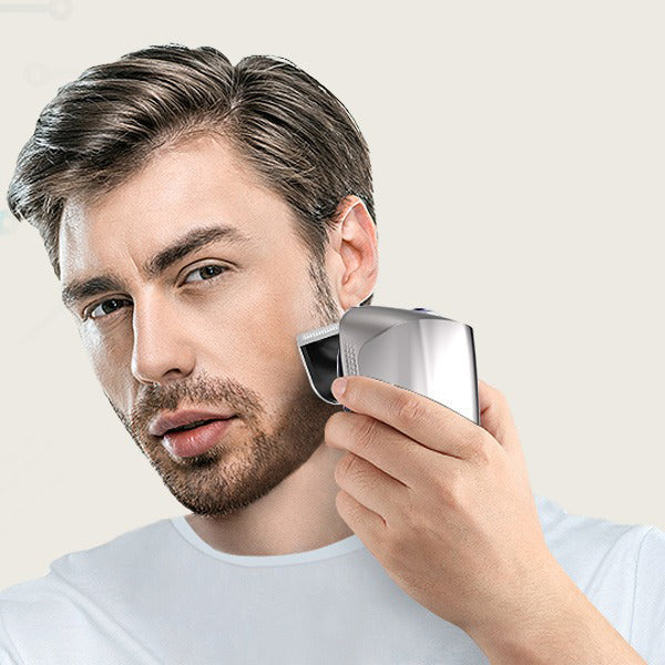 Rasoir 7D Amélioré pour Hommes Chauves - Accessoires de Rasage, Rasage Parfait et Rapide