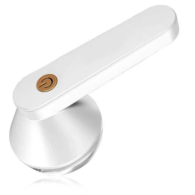 Rasoir Électrique Anti-Bouloche Rechargeable Blanc - Élimination Peluches Efficace