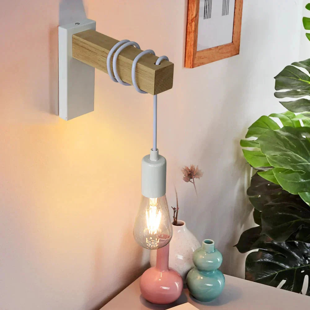 Lampe vintage en fer pour un éclairage intérieur doux
