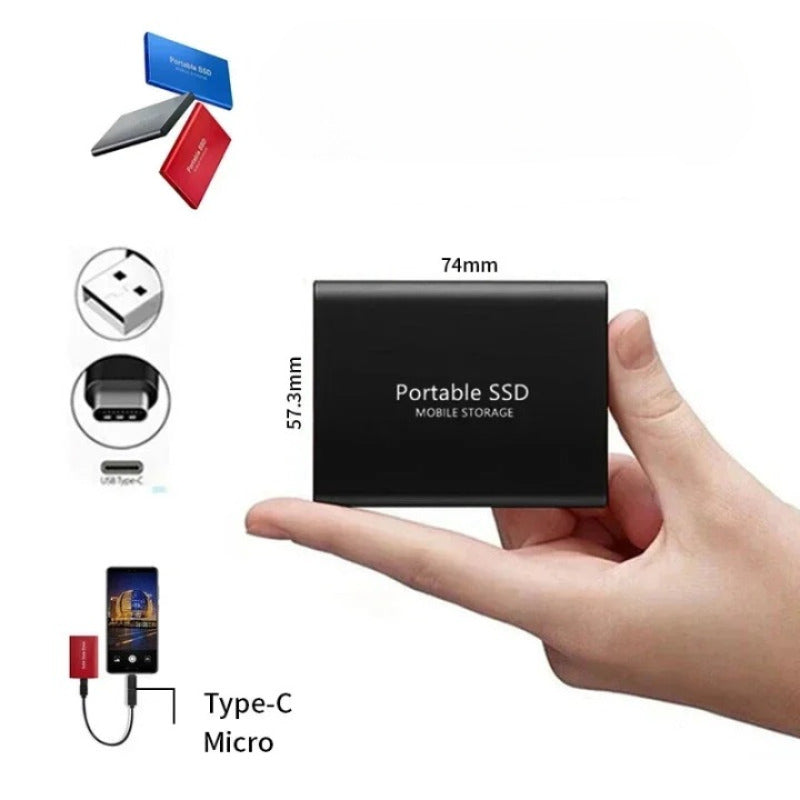Disque dur externe FusionElite SSD rapide et design antichoc le