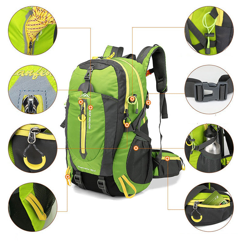 Sac à Dos Randonnée Imperméable 40L - Femme Homme, design léger et confortable pour une randonnée agréable