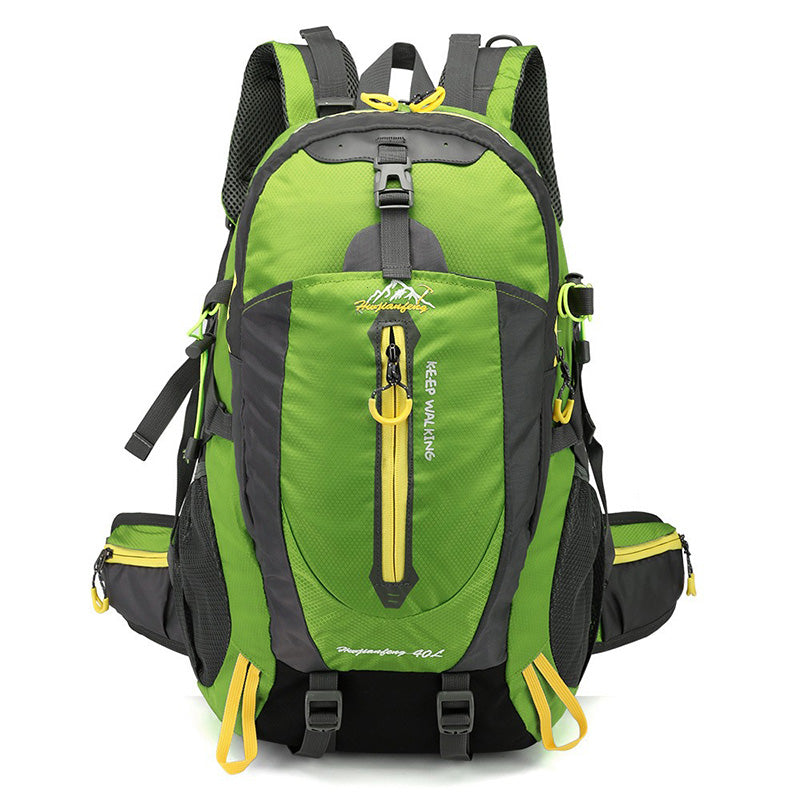 Sac à Dos Randonnée Imperméable 40L - Femme Homme Vert, imperméable et pratique d