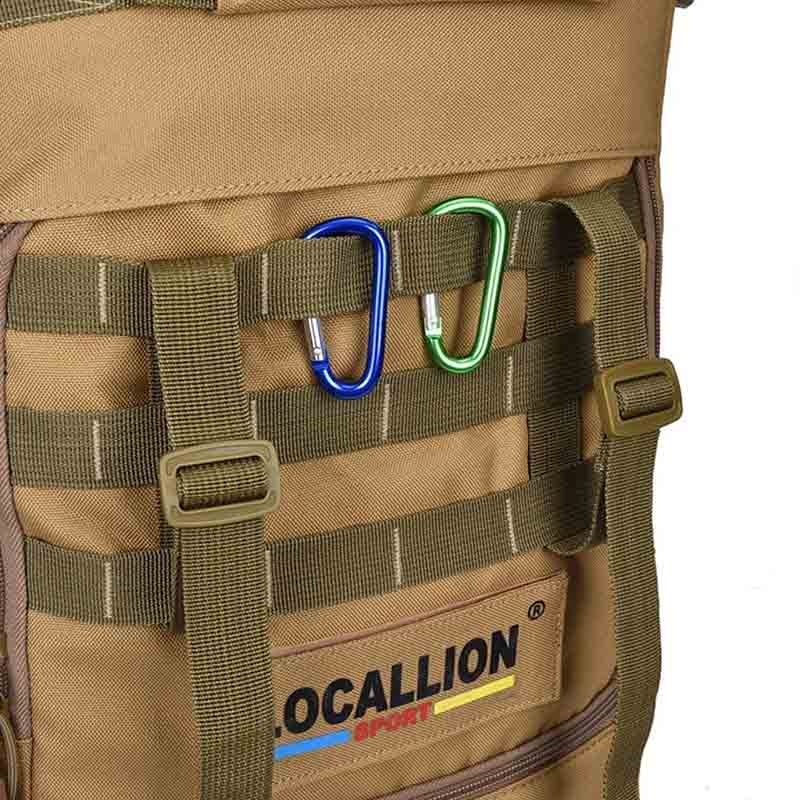 Sac à Dos Ultra Résistant 50L avec dos ventilé pour confort - Qualité Militaire, Durable