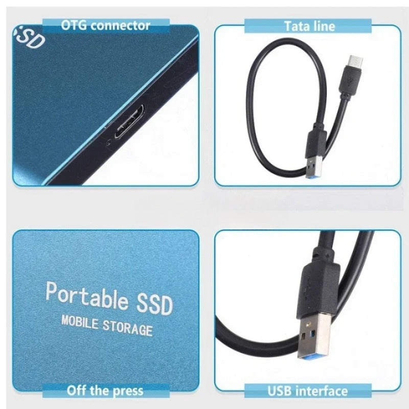 Disque dur externe FusionElite SSD rapide et design antichoc le