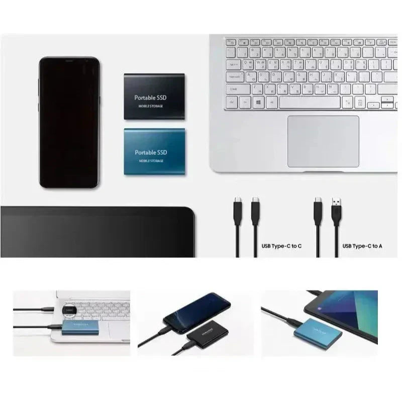 Disque dur externe FusionElite SSD rapide et design antichoc travel bottle le