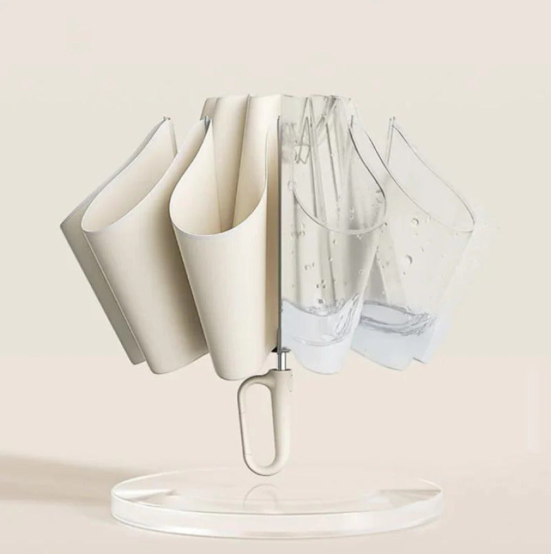 Parapluie Anti-tempête avec Bord Réfléchissant - Sécurité Renforcée pour Toutes les Conditions Météorologiques