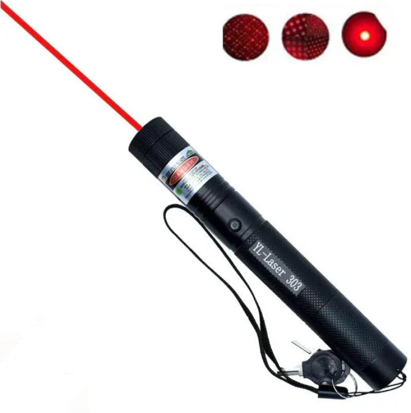 Pointeur Laser de Précision Rouge pour Professionnels - Faisceau Laser Lumineux et Design confort