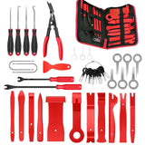 Set de 19 Outils de Démontage pour Garnitures de Voiture - Tableau de Bord et Panneaux