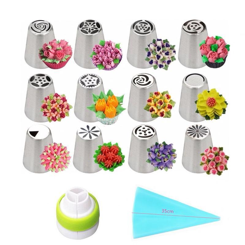 Kit de Tulipes en Silicone pour Pâtisseries Créatives