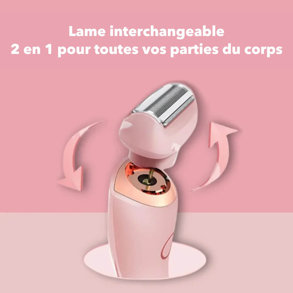Rasoir Nano SilkySmooth - Silkysmooth pour une peau soyeuse travel bottle lea