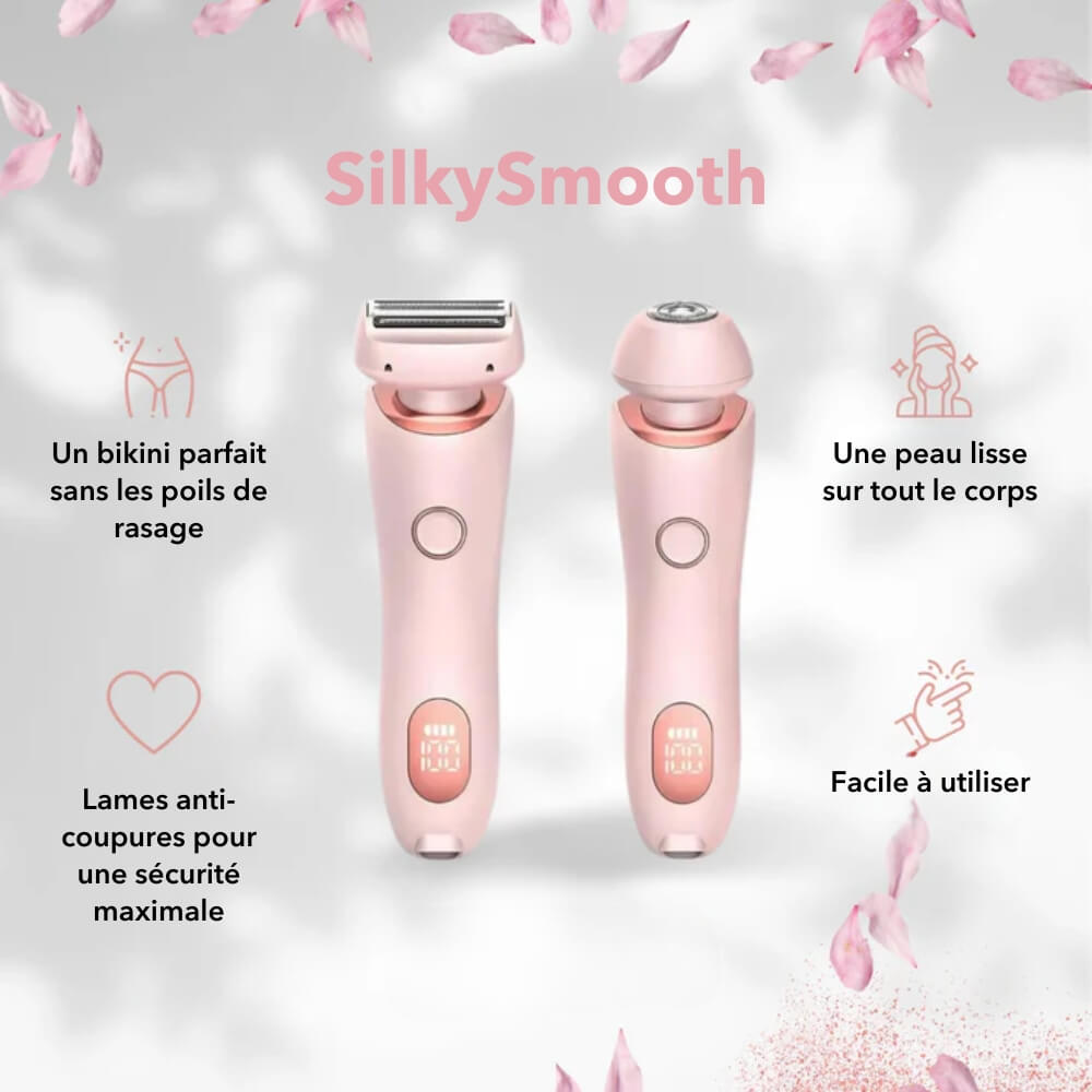 Rasoir Nano SilkySmooth - Lame de sécurité pour un rasage indolore