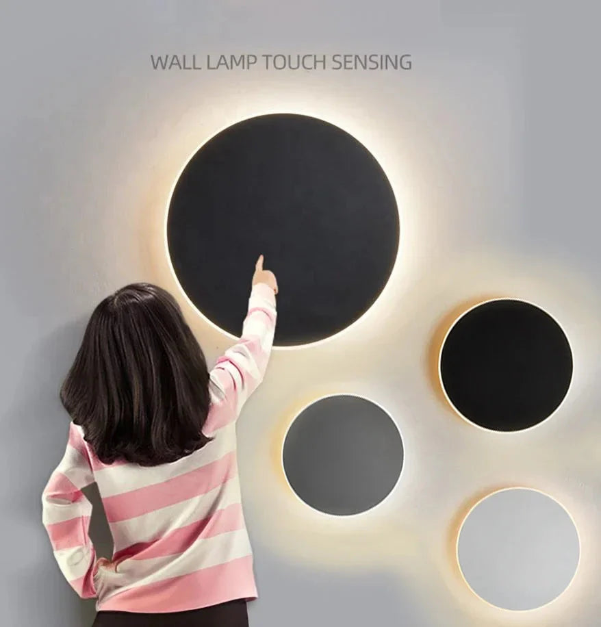 Applique Murale LED Ronde Aluminium de Qualité - Ambiance Chaleureuse travel